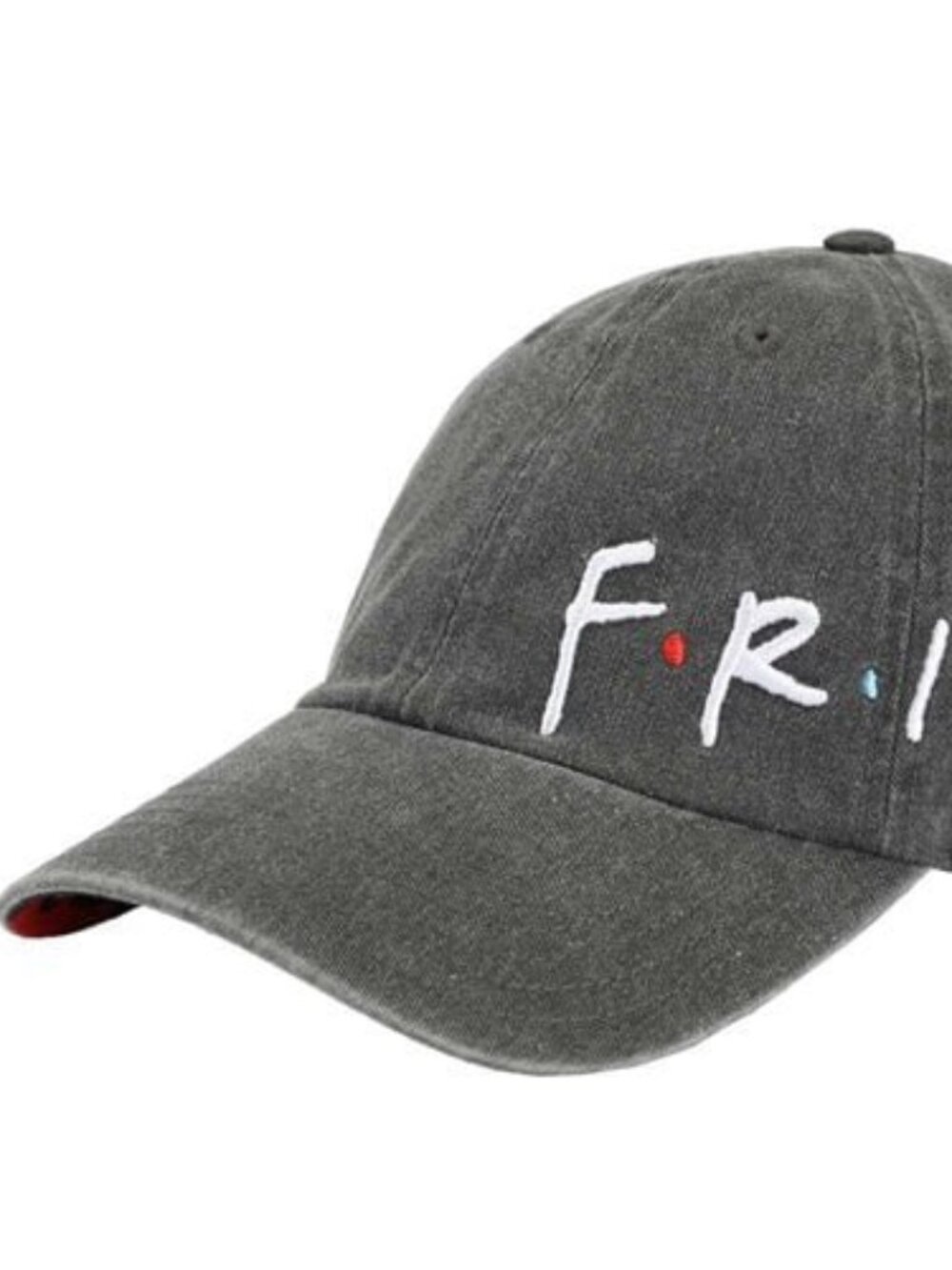Friends Pigment Dyed Embroidered Hat